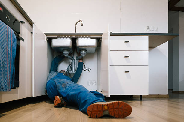 Professional Plumbing technician working in Kittrell, NC